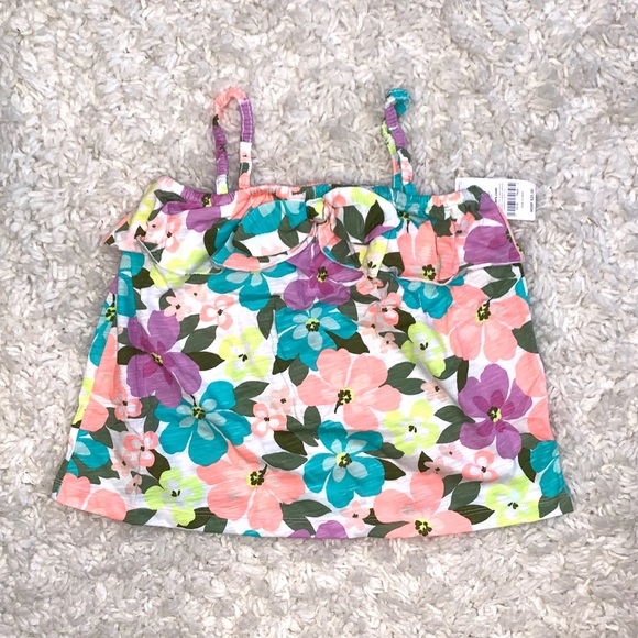 Carter’s Girls Floral Tank Top Size 7